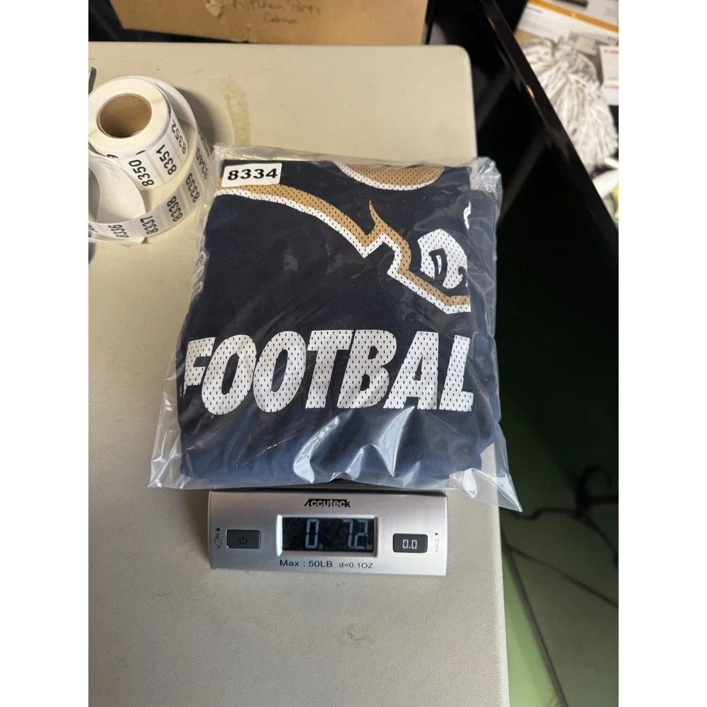 Nike Los Angeles Rams T Shirt Mens Size 2XL Navy Blue Short Sleeve Graphic Tee